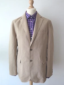 VERRI Herren Baumwolle Leinen Mischung Blazer Jacke Sport Mantel EU 54 / US 44 - Bild 1 von 8