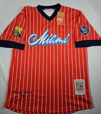 Camiseta deportiva de béisbol clásica de la Liga Negra de los Gigantes de Miami para hombre XL NUEVA CON ETIQUETAS Foto 1 de 4