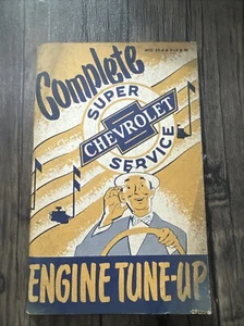 Chevrolet 1952 Complete Engine Tune-Up Shop Manual Old Chevy Car Vtg. Mechanic  - Bild 1 von 1