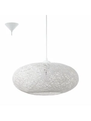 Lampadario moderno a 1 luce bianco D.45 coll. GL1202 - Immagine 1 di 4