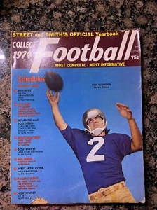 Notre Dame Fighting Irish 1974 Street & Smith Tom Clements Go Irish Ara  - Bild 1 von 3