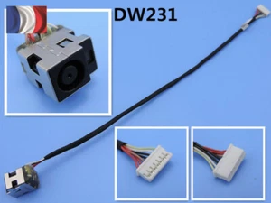 Dc Power Jack HP G72 Compaq CQ72 600719-001 35070SU00-H59-G DD0R18AD020 - Picture 1 of 1