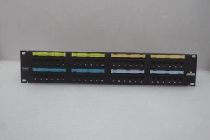 Panel de conexión de 48 puertos Leviton Cat 6 eXtreme 6+ 2U RJ45 - Imagen 1 de 7