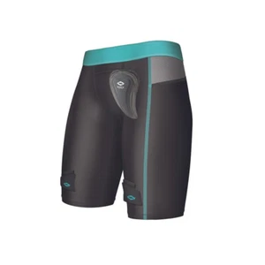 Girl's Compression Hockey Shorts W/ Pelvic Protector Shock Doctor - Picture 1 of 2