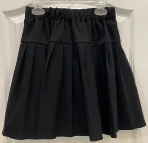 Urban CoCo Womens Skirt Size Small Black Lined Wide Waistband Pleats F40 - Picture 1 of 9