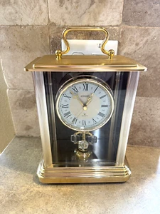 Citizen Quartz Shelf Clock Rotating Pendulum Made In Japan - Picture 1 of 16