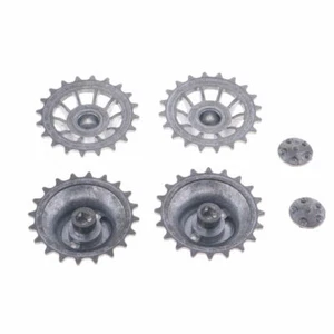 4 Pieces RC Driving Wheel for 3818-1 RC German Tiger/Panther Tank - Picture 1 of 10