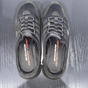 Skechers New Size 5.5 Black Slip on Memory Foam Sneakers 168-16 - Picture 1 of 6