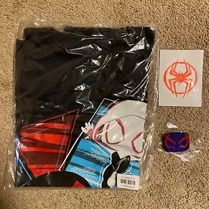 NEU Spider-Man Across The Spider-Verse Funko T-Shirt (XS, S, L, 3XL), Aufkleber, Pin - Bild 1 von 8