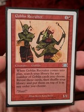 MTG GOBLIN RECRUITER MINT Sixth Edition 6th Ed Magic the Gathering