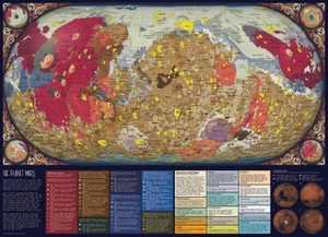 Cobble Hill The Planet Mars Jigsaw Puzzle ~ 1,000 Piece Puzzle - With Poster - Bild 1 von 2