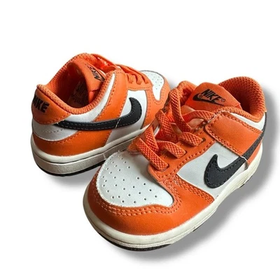 Nike Dunk Zapatillas bajas para niños pequeños “Halloween 2022” Negro Naranja Blanco Talla 5 Foto 1 de 4