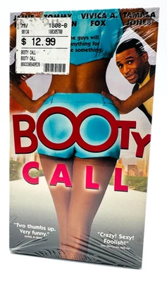 Booty Call VHS 1997 Jaime Foxx Tommy Davidson Comedy Vivica Fox NEW SEALED - Image 1 of 4
