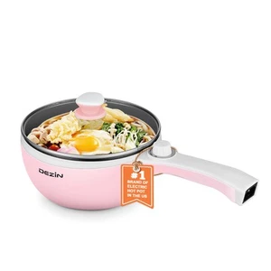 Pot Electric Upgraded Non Stick Sauté Pan Rapid Noodles Electric Pot 1.5L Mini P - Picture 1 of 7