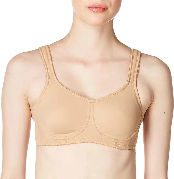 Amoena Katy SB Mastectomy Bra Pockets  cognac Wire-Free 43988 38B BNWT - Image 1 of 1