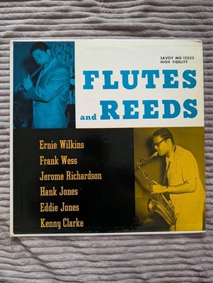 FRANK WESS - Flutes and Reeds ~ SAVOY 12022 "rvg pressing" w/Eddie Jones - RARE - Image 1 of 4