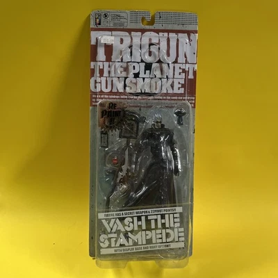 Trigun The Planet Gunsmoke VASH THE STAMPEDE Sinister Black Version Kaiyodo MIP - Image 1 of 4