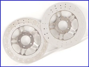 HONDA CB900F Genuine Front Disc Rotor Set CB750F CB1100F  - Foto 1 di 10