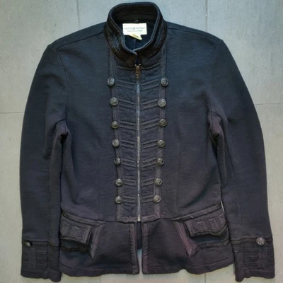 Ralph Lauren Denim & Supply Military Marching Band Zip Peplum Jacket Womens L - Image 1 of 4