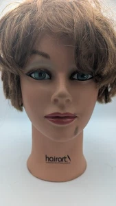 Hairart Cosmetology Mannequin Head, 100% Human Hair - Picture 1 of 5