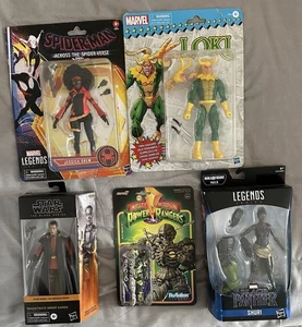New & Sealed Action Figure Bundle Marvel Star Wars Power Rangers - Picture 1 of 17