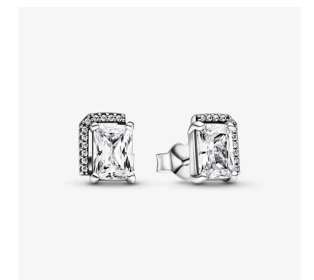 Pandora 292380c01 Orecchini Punti Luce Rettangolo - Immagine 1 di 1