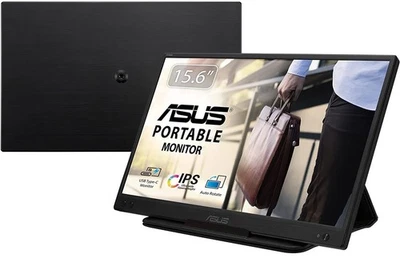 ASUS ZenScreen MB166C Monitor 15.6" FHD 1920x1080 USB-C IPS-Panel 60Hz schwarz - Bild 1 von 4