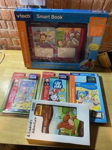 VTECH SMART BOOK VTOUCH PLATA Y MORADO CON LIBROS NUEVO PRECINTADO - EXTRAS - Imagen 1 de 6