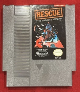RESCUE: The Embassy Mission, (NES Nintendo Games) Cartridge Only - Picture 1 of 12