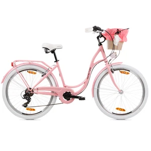 Goetze Mood 26 Zoll City Bike, Damenfahrrad, 6-Gang, LED-Lichter, V-Brake, Korb! - Bild 1 von 92