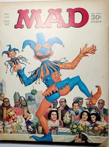 Revista MAD #114 octubre 1967 The Cats Are All Bats - Imagen 1 de 4