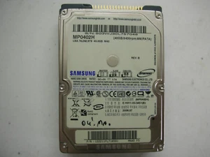 OK! Samsung SpinPoint 40gb MP0402H BF41-00101A 2,5" IDE - Imagen 1 de 1