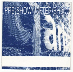 Vintage 1998 Garbage Concert Backstage Pass After Show Pre-Show - Picture 1 of 2