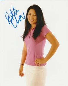 ESTHER CHOE SIGNED LPGA GOLF 8x10 PHOTO #2 Autograph PROOF - Foto 1 di 2