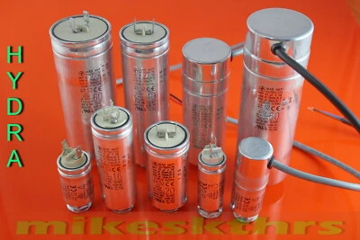 1-120 µF uF 450V Anlaufkondensator Motorkondensator Betriebskondensator Hydra - Bild 1 von 3