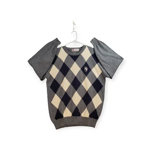 Slazenger x Pablo Creek Argyle Plaid Knit Men's Sweater Pullover Size XL - Picture 1 of 8