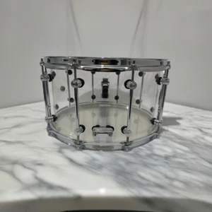 Clear Seamless Acrylic 14"x8" -Snare Drum RL14-8-CATL - Picture 1 of 5