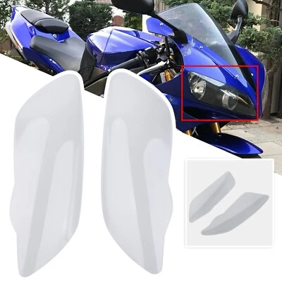 Protector protector de cubierta de lente de lámpara de faro blanco para Yamaha YZF R1 2004-2006 Foto 1 de 4