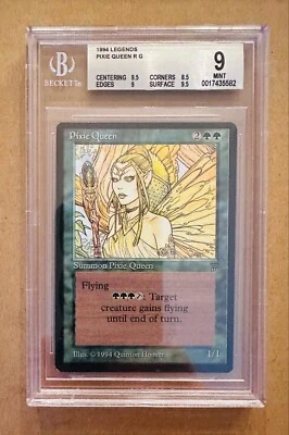Pixie Queen - Legends - MTG - BGS 9. MINT w/ Two 9.5's - Image 1 of 2