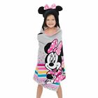 Big One Disney Minnie Mouse Hooded Towel Wrap Bath Towel for Kids 25 x 50 NEW