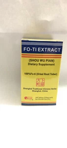 Shou Wu Pian ,Fo-Ti Extract 100 Tablets - Picture 1 of 3