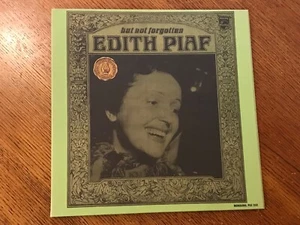 EDITH PIAF, "But Not Forgotten," PCC 222, Mono, DG, Promo, GF, 1966. MINT/MINT! - Picture 1 of 9