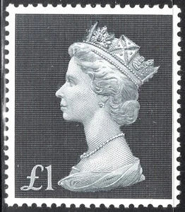 Great Britain Stamp Scott #513 (SG790), £1 Machin, OG, MNH - Picture 1 of 1