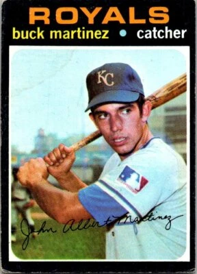 1971 Topps #163 Buck Martinez baseball card 10D - Image 1 of 2