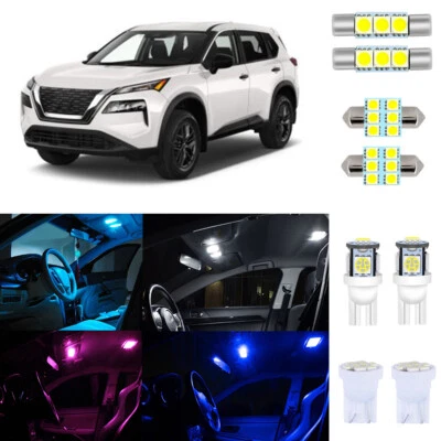 LED Interior Lights Bulbs For Nissan Rogue Qashqai Pathfinder Frontier Titan D22 - Image 1 of 4