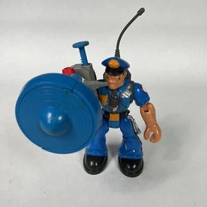 Soccorso Eroi Polizia Ufficiale Sergente Sirena 1998 Fisher Price - Foto 1 di 5