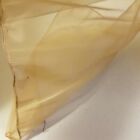 (12” wide x 16yd) Wedding  Ribbon Gold Extra Wide Lot Of 2! Old Stock 