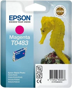 ORIGINAL CARTOUCHE ENCRE EPSON T0483 MAGENTA - Photo 1/1