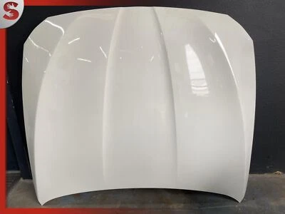 Cubierta del panel del capó del motor 11-16 BMW F10 550i 535i 528i OEM BLANCO ALPINO 300 Foto 1 de 4