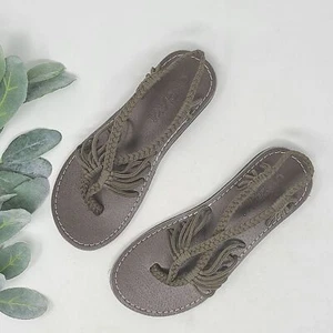 PLAKA Hand Woven Rope Sandals 5 - Picture 1 of 8